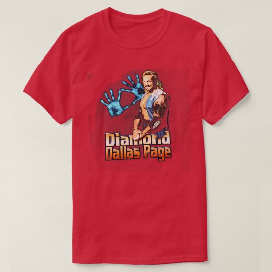 Page Diamond Dallas Rétro TShirt 1 (Design devant)