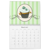 Page du calendrier 2011 de petit gâteau double (Mar 2027)