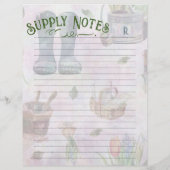 Page Fournisseurs du planificateur de jardin flora (Dos)