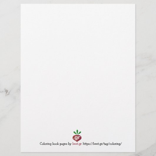 Page Frog avec Icecream Coloriage (Dos)