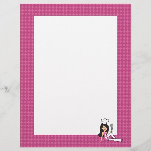 Page illustrée pour Recettes (Devant)