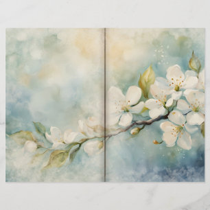 Page Journal de junk Apple Blossom