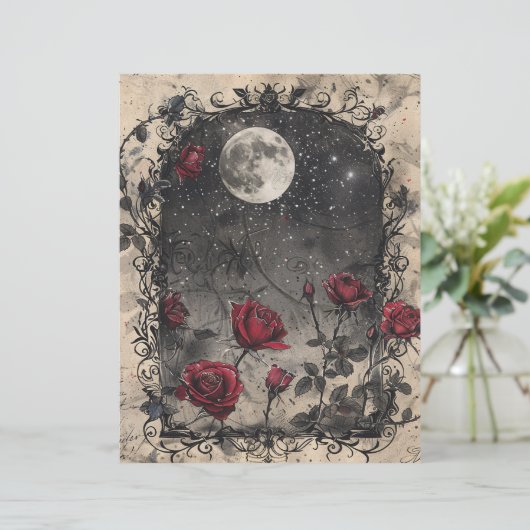 Page Journal de junk gothique vintage (Debout devant)