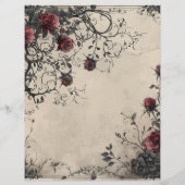 Page Journal de junk gothique vintage (Dos)