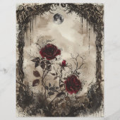 Page Journal de junk gothique vintage (Devant)