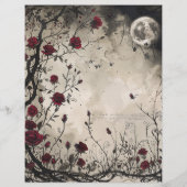 Page Journal de junk gothique vintage (Dos)