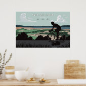 Page Mill Road Cycling Poster (Keuken)