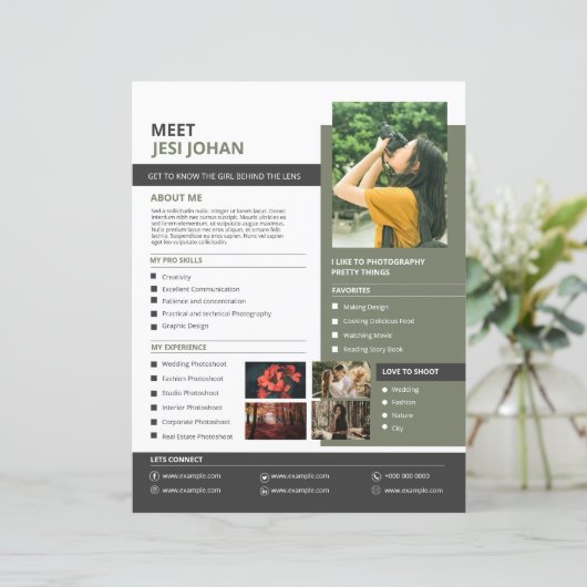 Page Photographe À Propos De Moi (Debout devant)