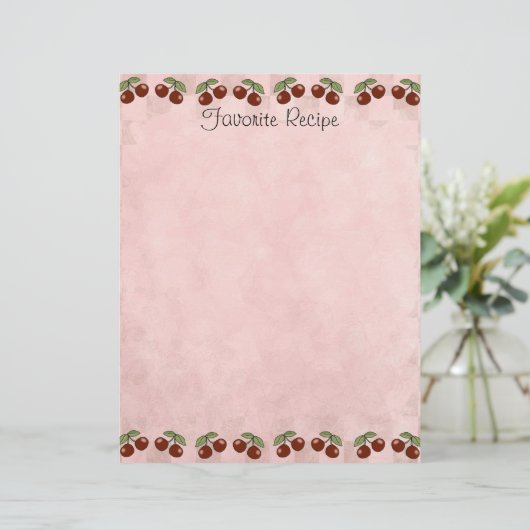 Page Recette cerise (Debout devant)