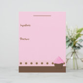 Page Recette Cupcake rose (Debout devant)