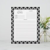 Page Recette de l'étoile noire (Debout devant)