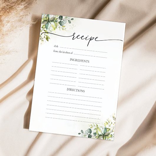 Page Recette Fête des mariées verte