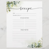 Page Recette Fête des mariées verte (Devant)