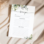 Page Recette florale Eucalyptus vert