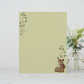 Page Recette pain d'épices mignonne (Debout devant)