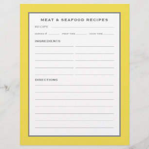 Page Recette   Viande et fruits de mer   Gris jaun