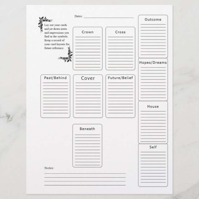 Page Tarot (Devant)