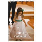 Page unique du calendrier photo (Protection)