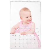 Page unique du calendrier photo (Mar 2026)