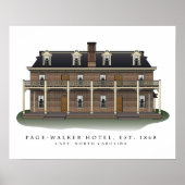 Page-Walker Hotel Architecture Print (Voorkant)