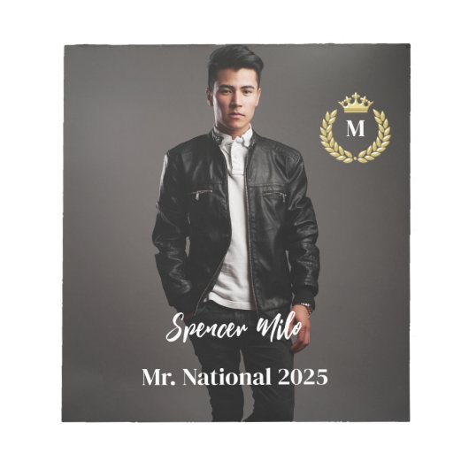 Pageant Autograph Photo Pad Notitieblok (Voorkant)