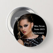Pageant Button Pin (Voorkant /achterkant)