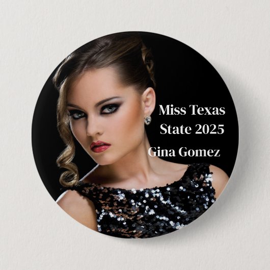 Pageant Button Pin (Voorkant)