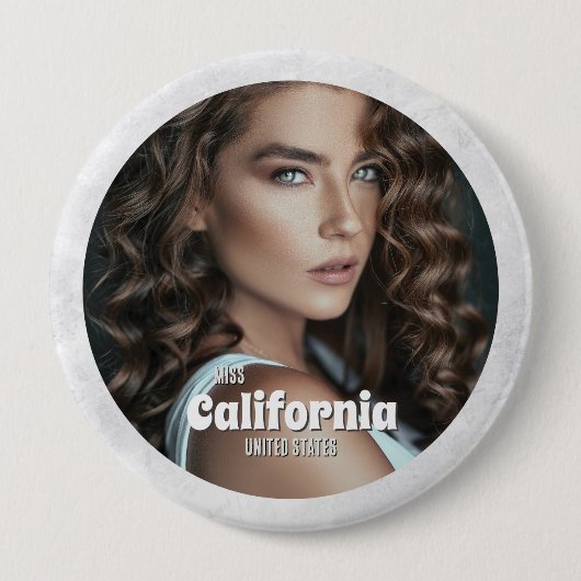 Pageant Button Pin | marmerijs (Voorkant)