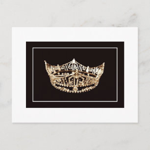 Pageant Crown Briefkaart