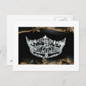 Pageant Crown Briefkaart (Voorkant / Achterkant)