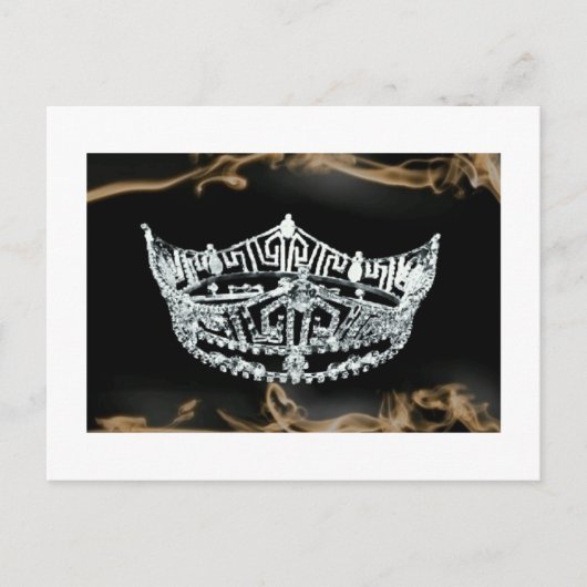 Pageant Crown Briefkaart (Voorkant)