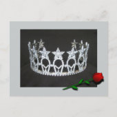 Pageant Crown Briefkaart (Voorkant)