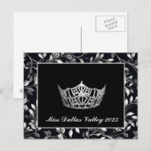 Pageant Crown Briefkaart (Voorkant / Achterkant)