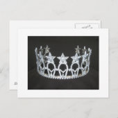 Pageant Crown Briefkaart (Voorkant / Achterkant)