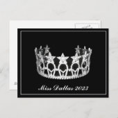 Pageant Crown Briefkaart (Voorkant / Achterkant)