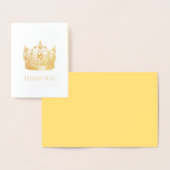 Pageant Crown Dank u kaart (Display)