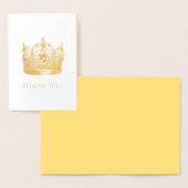 Pageant Crown Dank u kaart (Display)