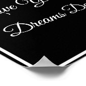 Pageant Crown Live Your Dreams Poster (Coin)