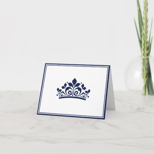 Pageant Crown Note Card (Devant)