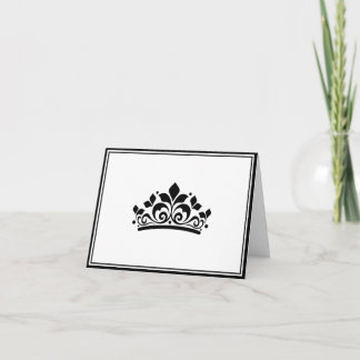 Pageant Crown Note Card