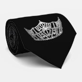 Pageant Crown Stropdas (Opgerold)