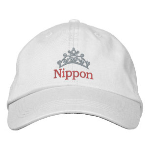Pageant Custom Geborduurde Honkbal Pet NIPPON