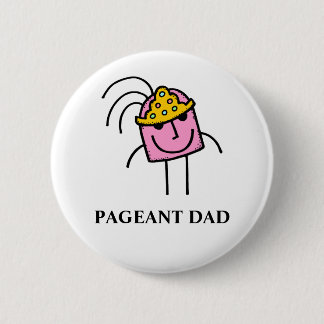 PAGEANT DAD RONDE BUTTON 5,7 CM