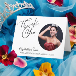 Pageant Dankbetuigingskaarten | Personaliseer met Bedankkaart