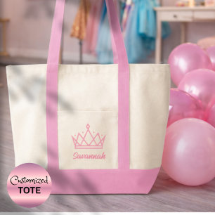 Pageant Essentials Aangepaste Kroon Titelhouder Tote Bag