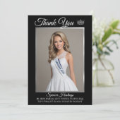 Pageant Essentials Bedankt Card (Staand voorkant)