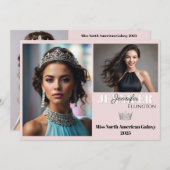 Pageant Essentials Handtekening Comp Kaart (Voorkant / Achterkant)