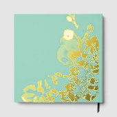 Pageant Foil Orchidées Crown Scrapbook (Verso)