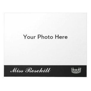 Pageant foto-uploade notitieblok