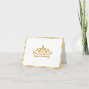 Pageant Kroon Notitiekaart